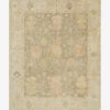 Clementina Moss Gray Hand-Knotted Wool Rug