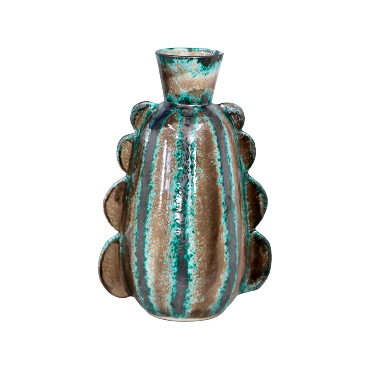 Handmade Contemporary Tamegroute Vase - Image 2