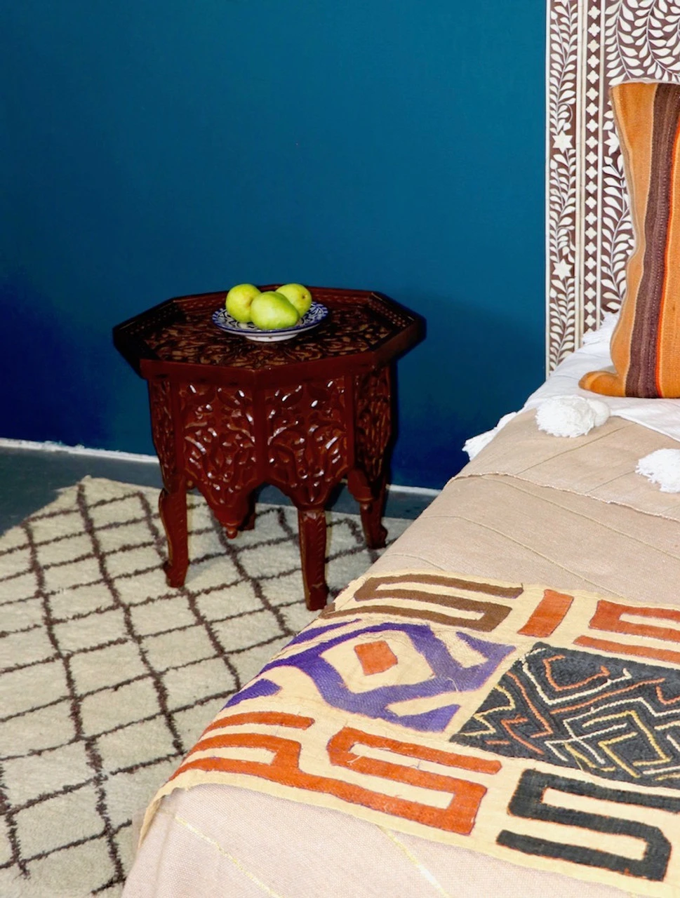 Dark Wood Coffee Table - Image 4