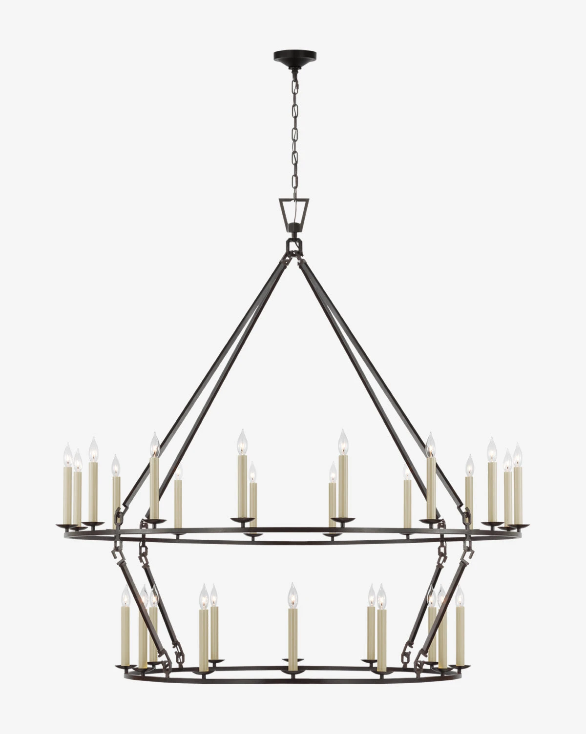 Darlana Two-Tiered Ring Chandelier - Image 11