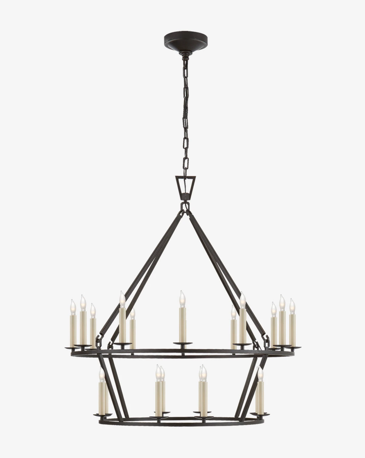 Darlana Two-Tiered Ring Chandelier