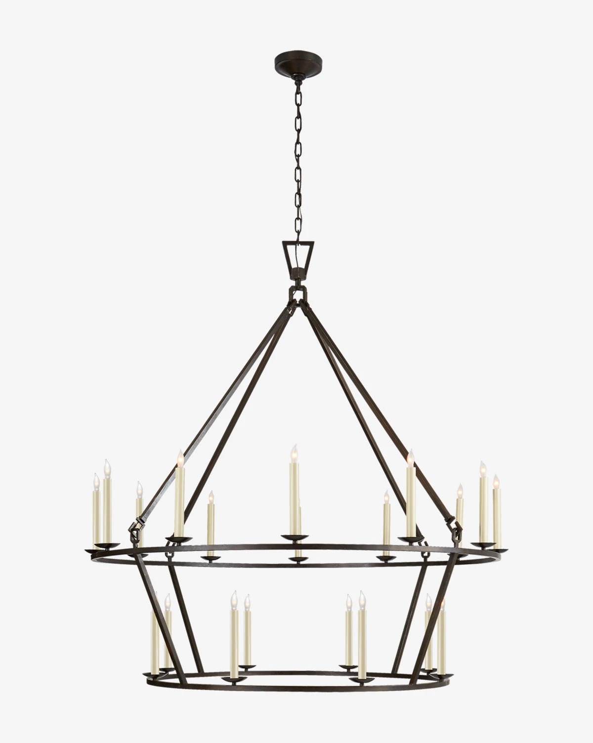 Darlana Two-Tiered Ring Chandelier - Image 8