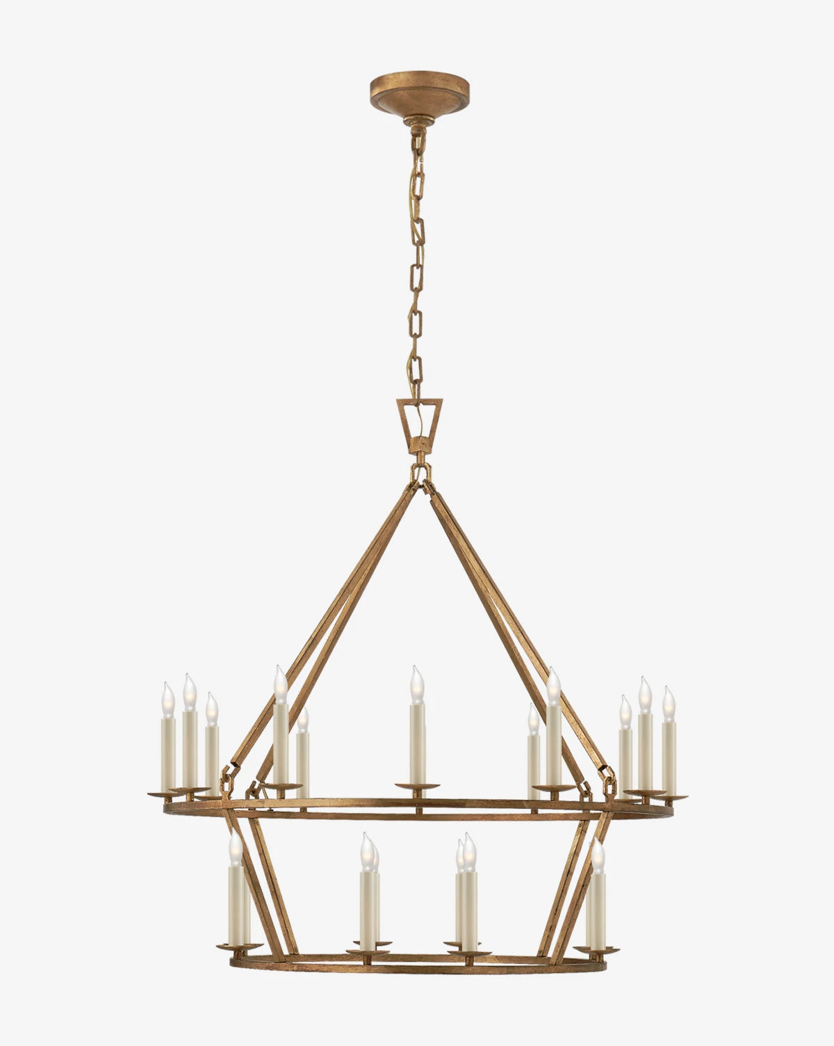 Darlana Two-Tiered Ring Chandelier - Image 3