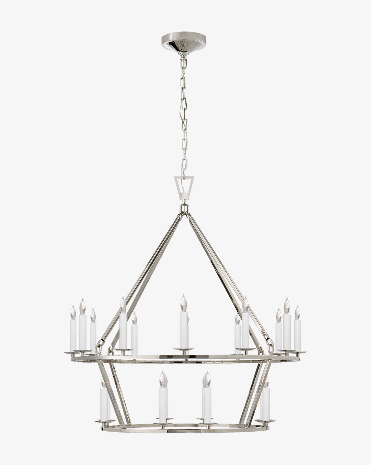 Darlana Two-Tiered Ring Chandelier - Image 4