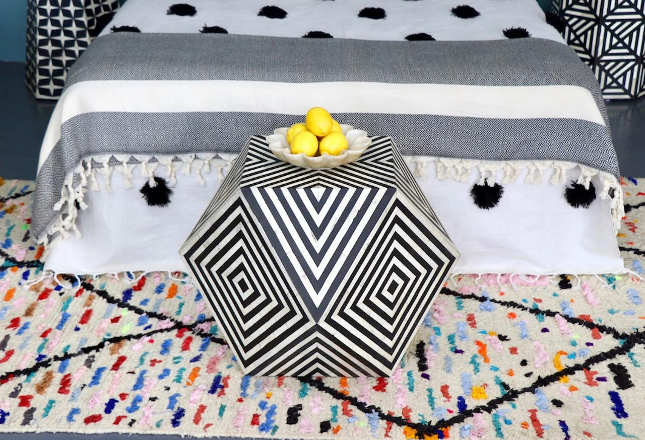 Beige Turkish Towel Blanket - Image 2