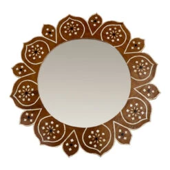 Flora Bone Inlay Mirror