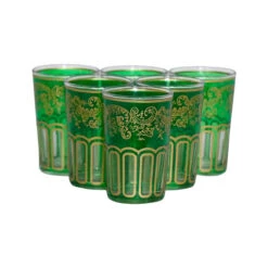 Moroccan Green Tea Glasses