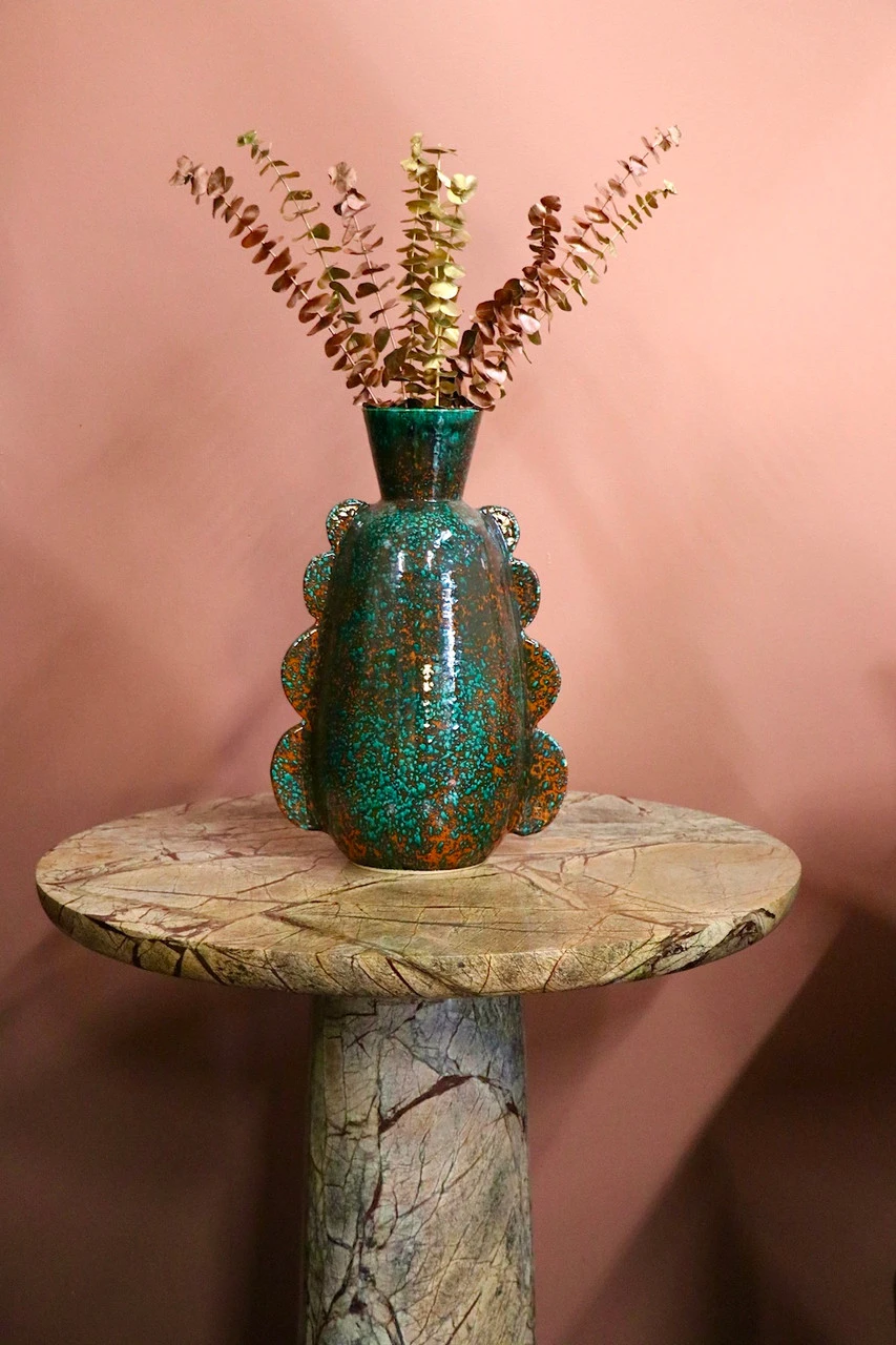 Handmade Moroccan Tamegroute Vase - Image 3