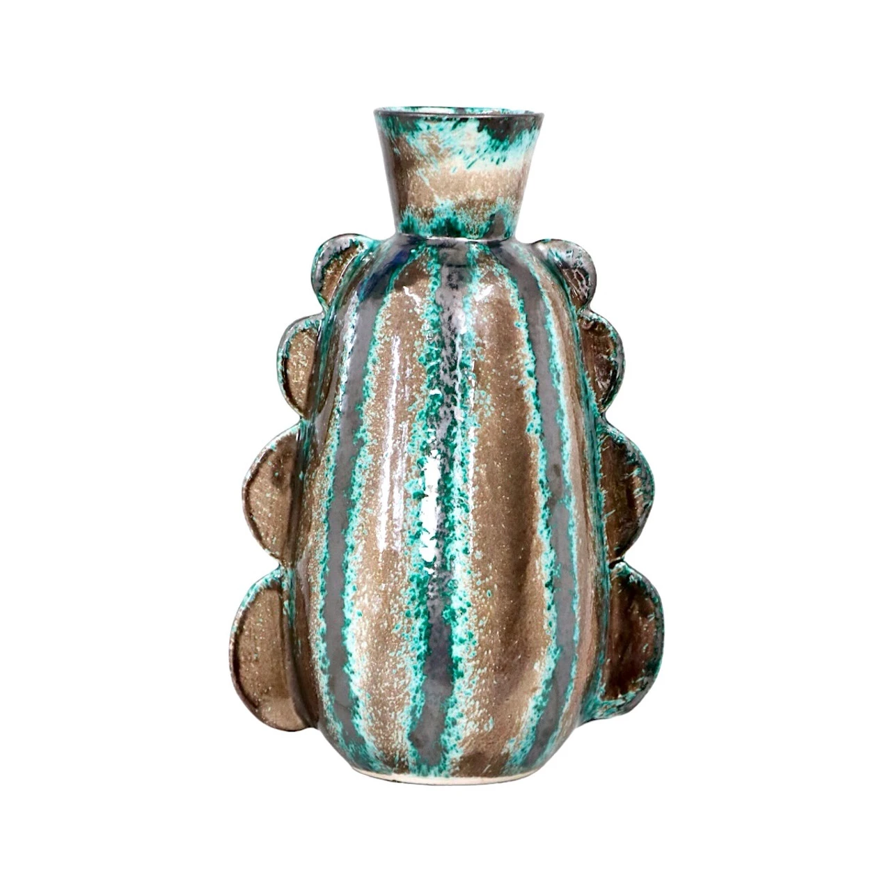 Handmade Contemporary Tamegroute Vase - Image 3