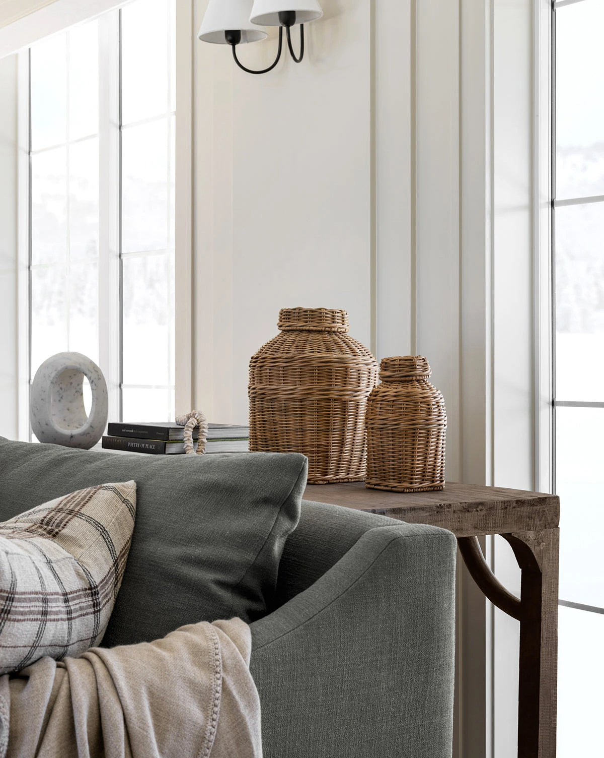 Ahnamia Wicker Jars - Image 2