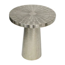 EmmaSilver Side Table