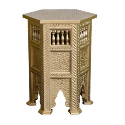 Moroccan Gold Side Table