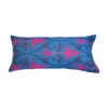 Ikat Pillow- Boukhara Teal & Fuschia