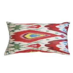 Ikat Silk Pillow