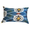 Blue Ikat Pillow