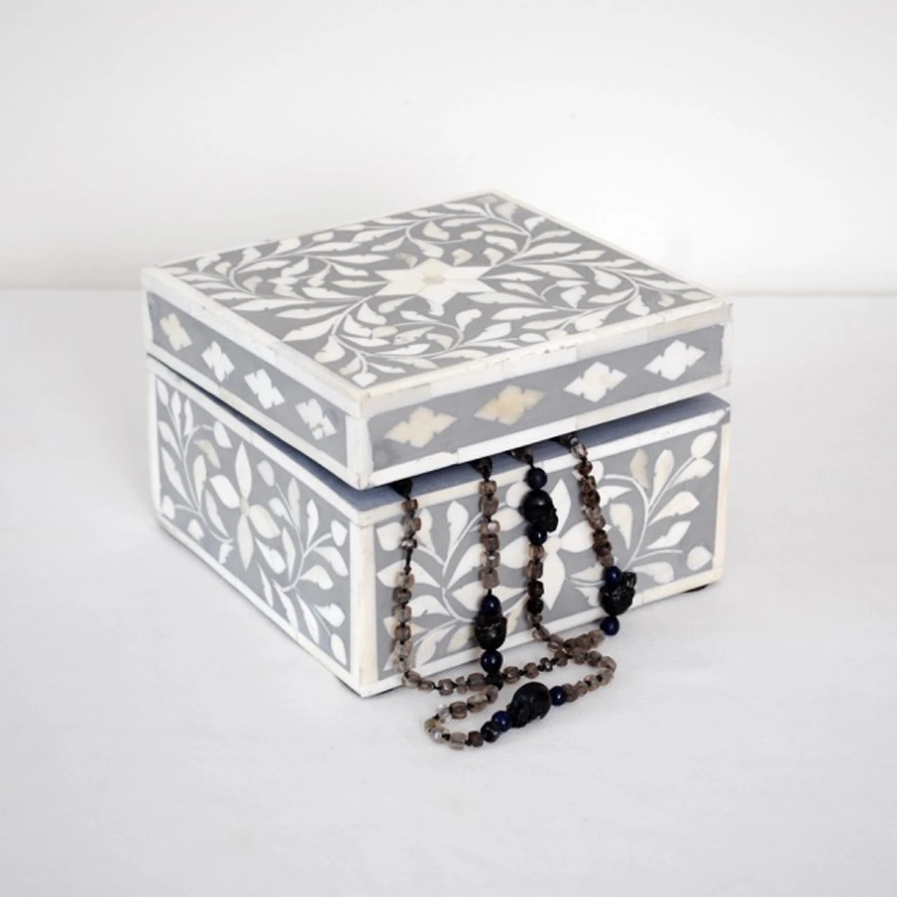 Bone Inlay Jewelry Box - Image 2