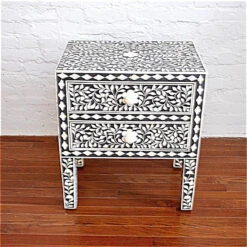 Bone Inlay Nightstand