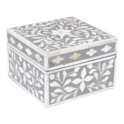 Bone Inlay Jewelry Box