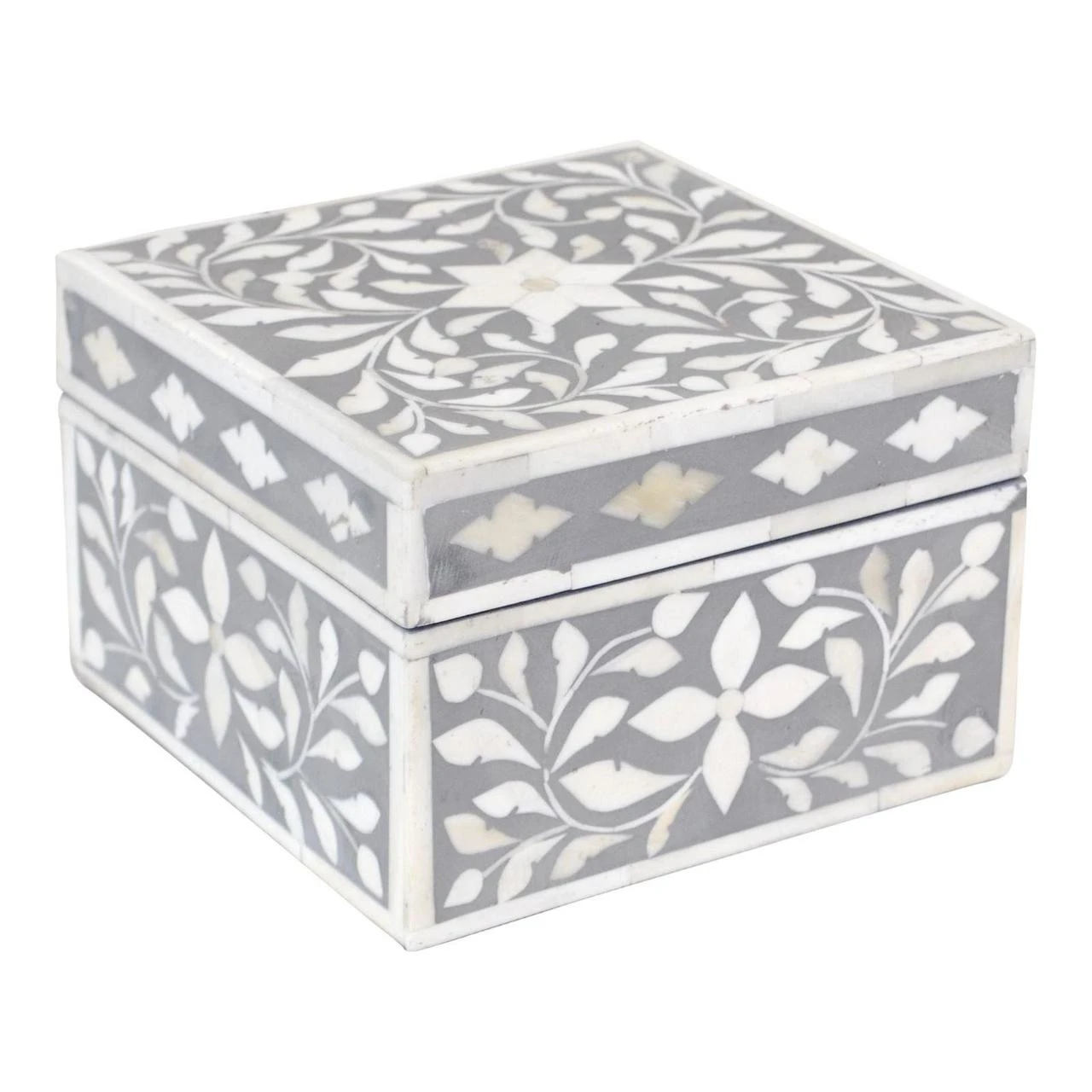 Bone Inlay Jewelry Box