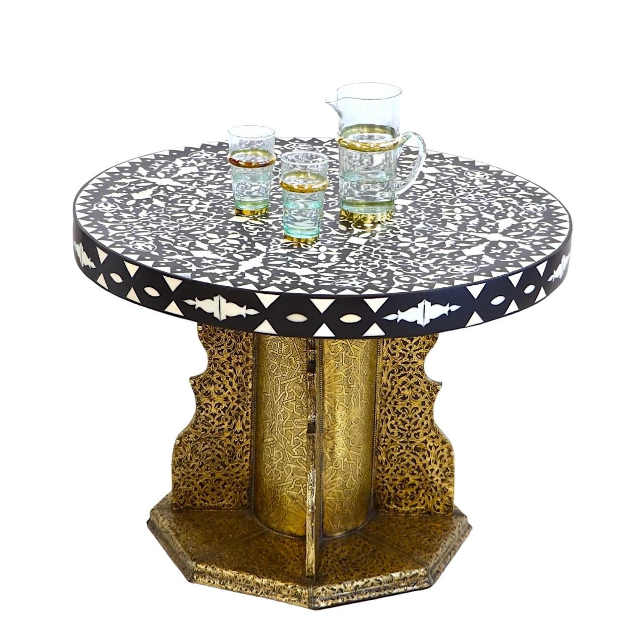 Marrakech Bone Inlay Coffee Table - Image 3
