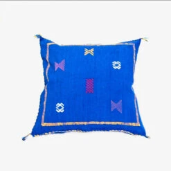CobaltBlue Sabra Moroccan Pillow
