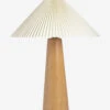 Nora Light Oak Table Lamp