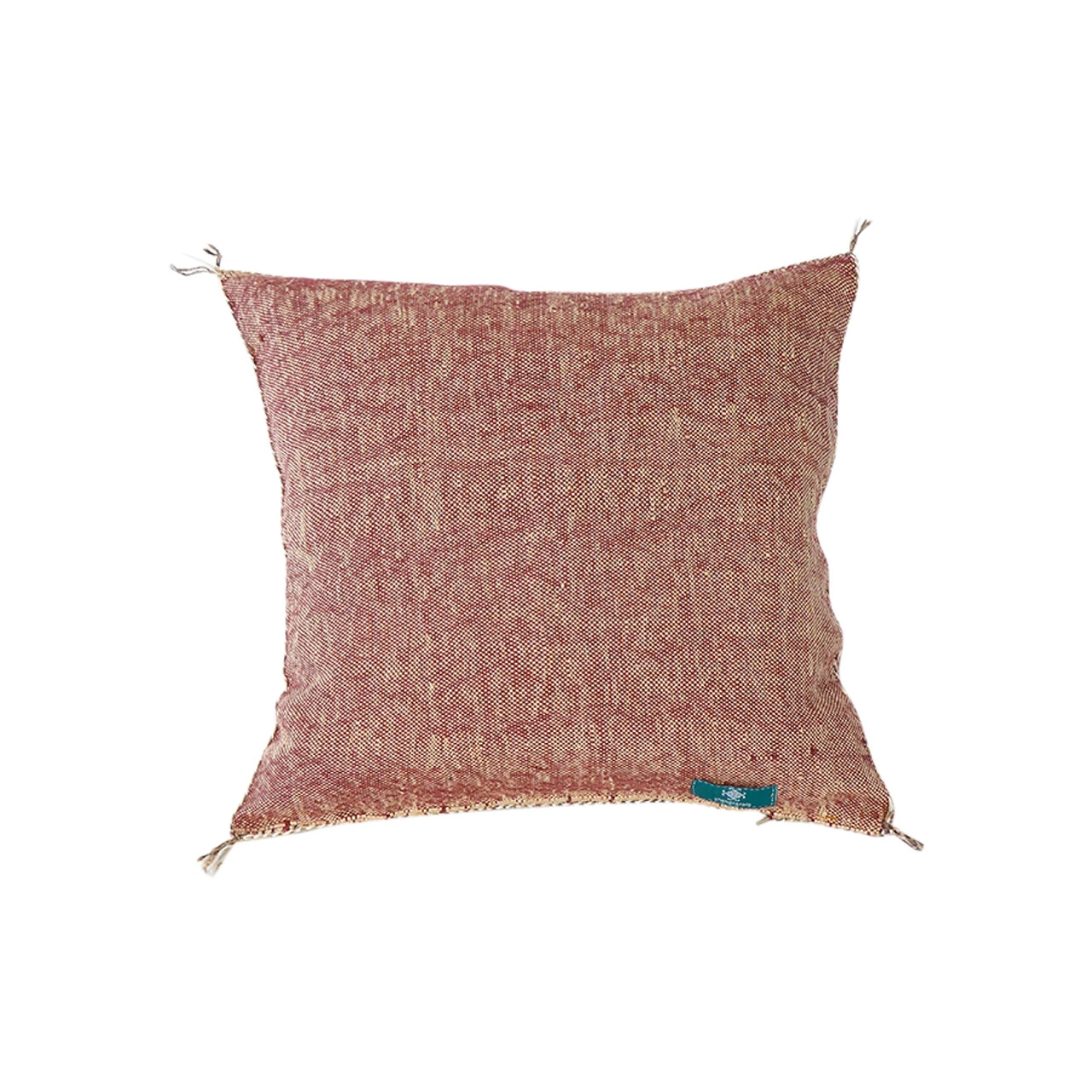 Dusty Brown Cactus Throw Pillow - Image 2