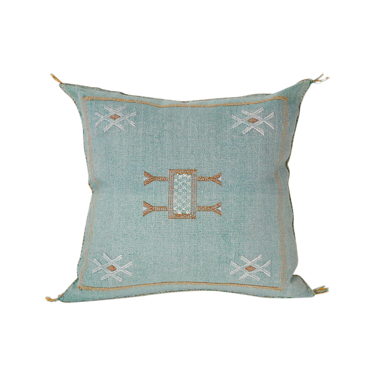 Turquoise Moroccan Sabra Pillow