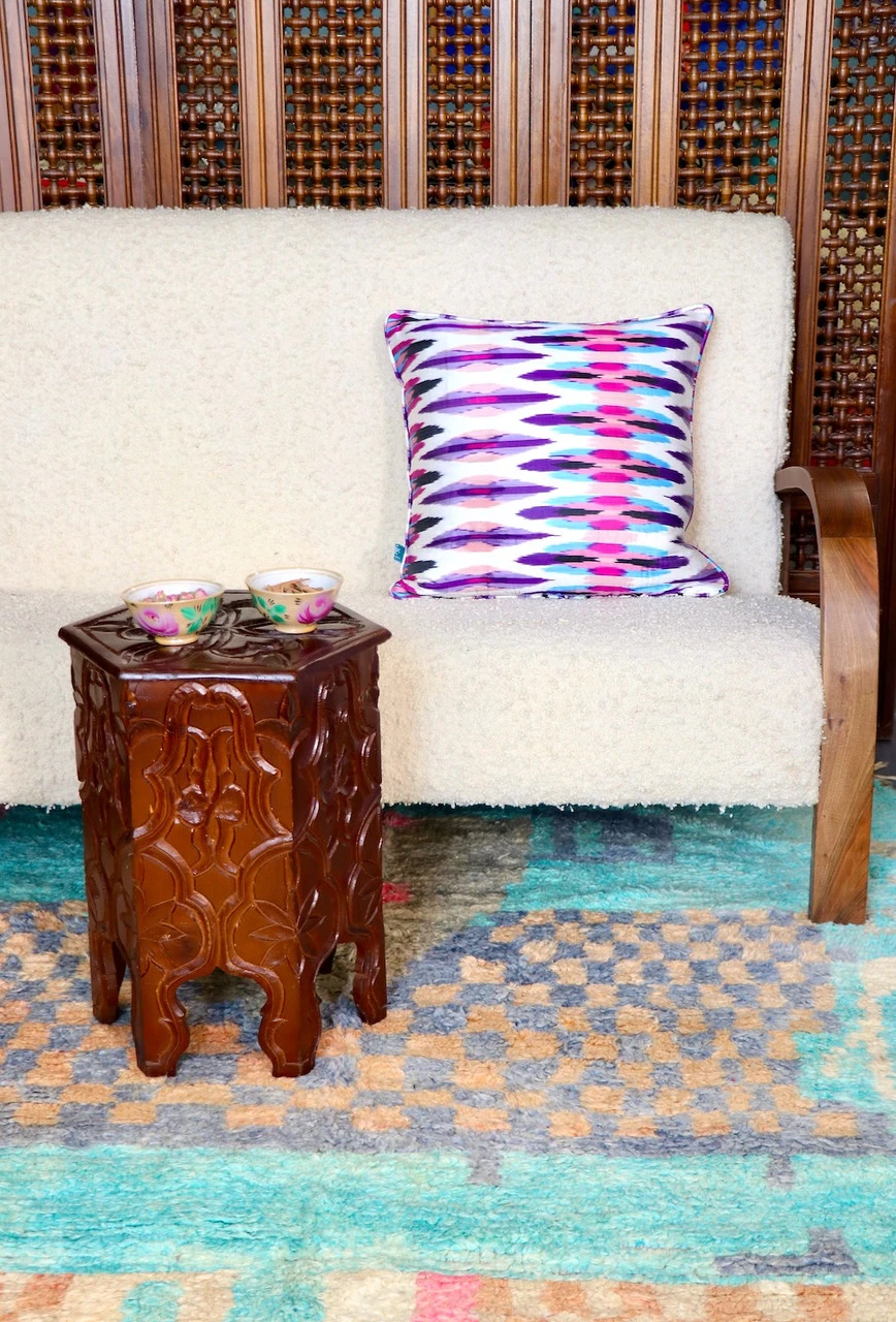 Silk Ikat Pillow - Image 4
