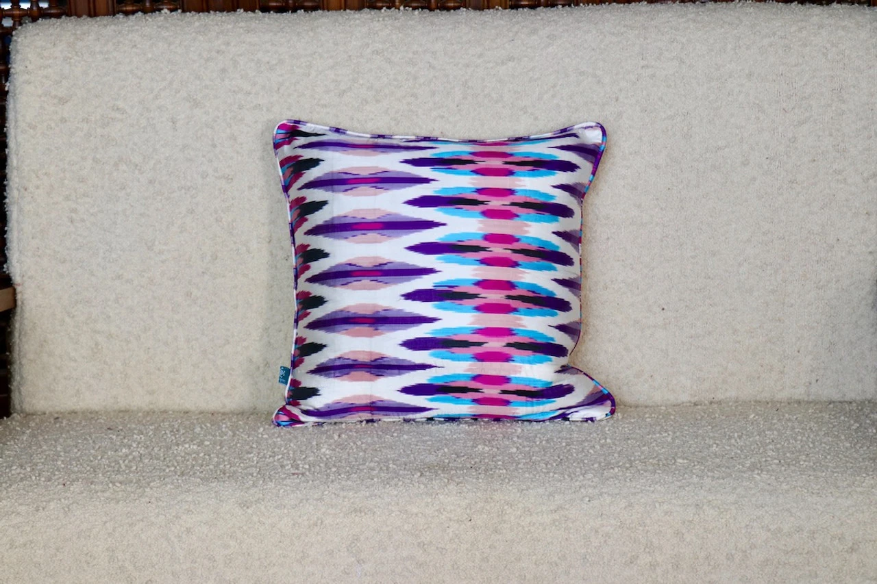 Silk Ikat Pillow - Image 3