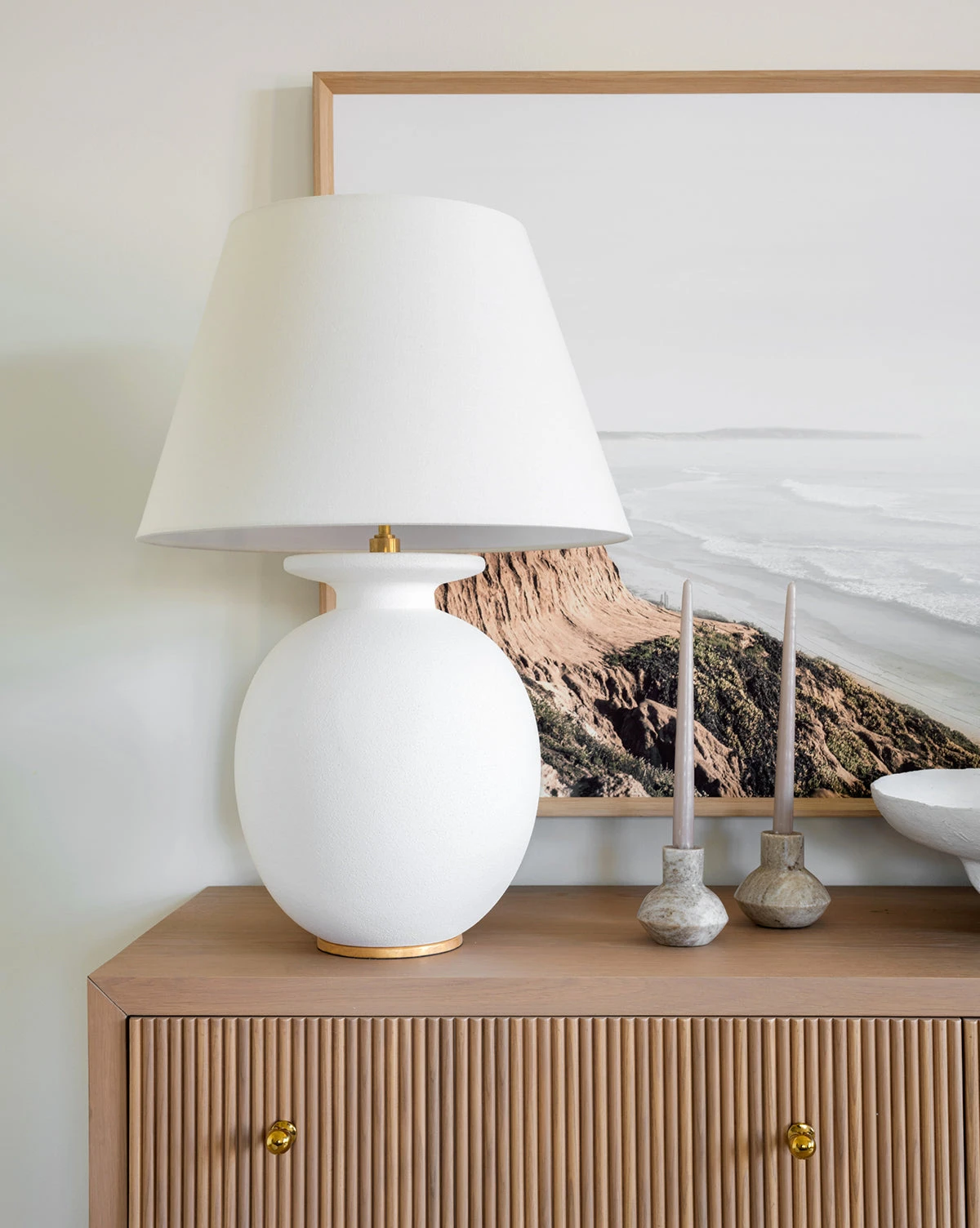 Bloomingville Marble Shaped Taper Holder - Image 4