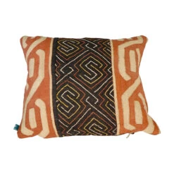 Kuba Cloth Throw Pillow