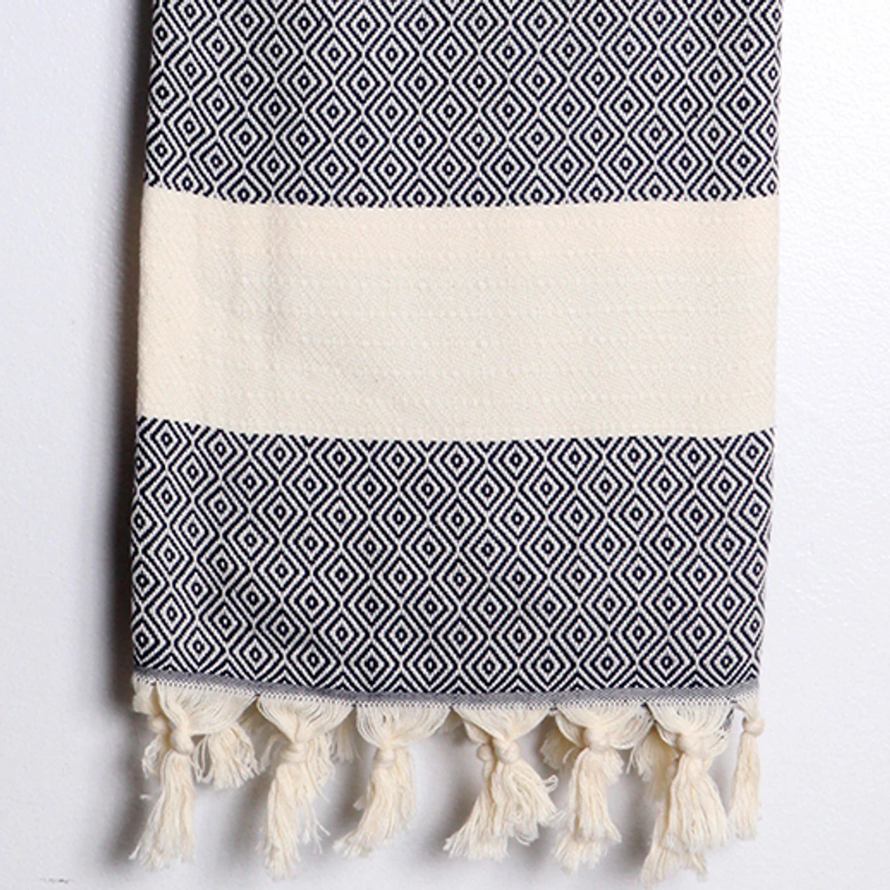 Black Turkish Towel - Image 2