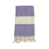 Turkish Hammam Towel - Purple Diamond