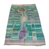 Turquoise Boujad Rug