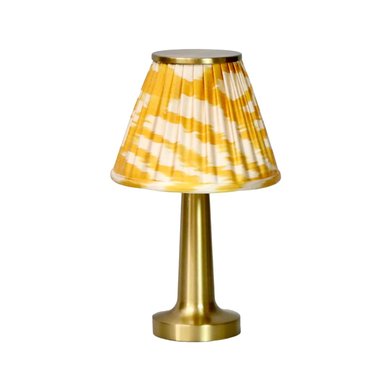 Yellow Ikat Lampshade