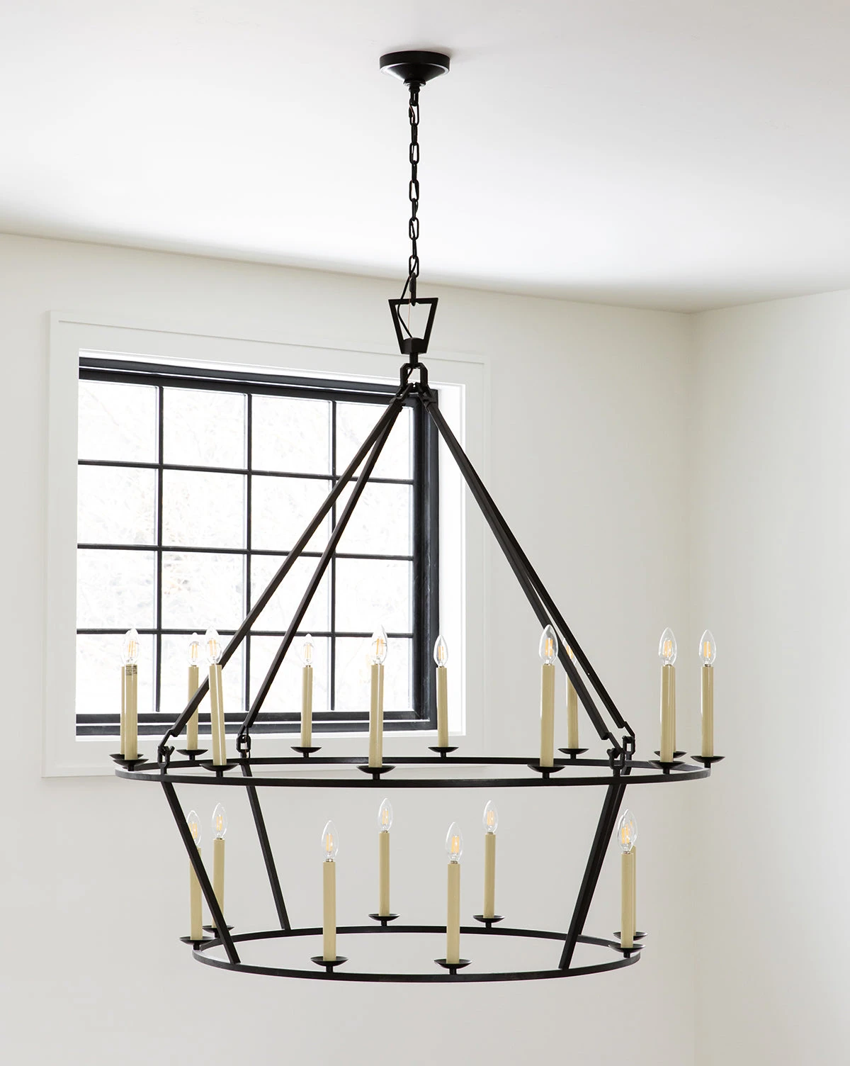 Darlana Two-Tiered Ring Chandelier - Image 2