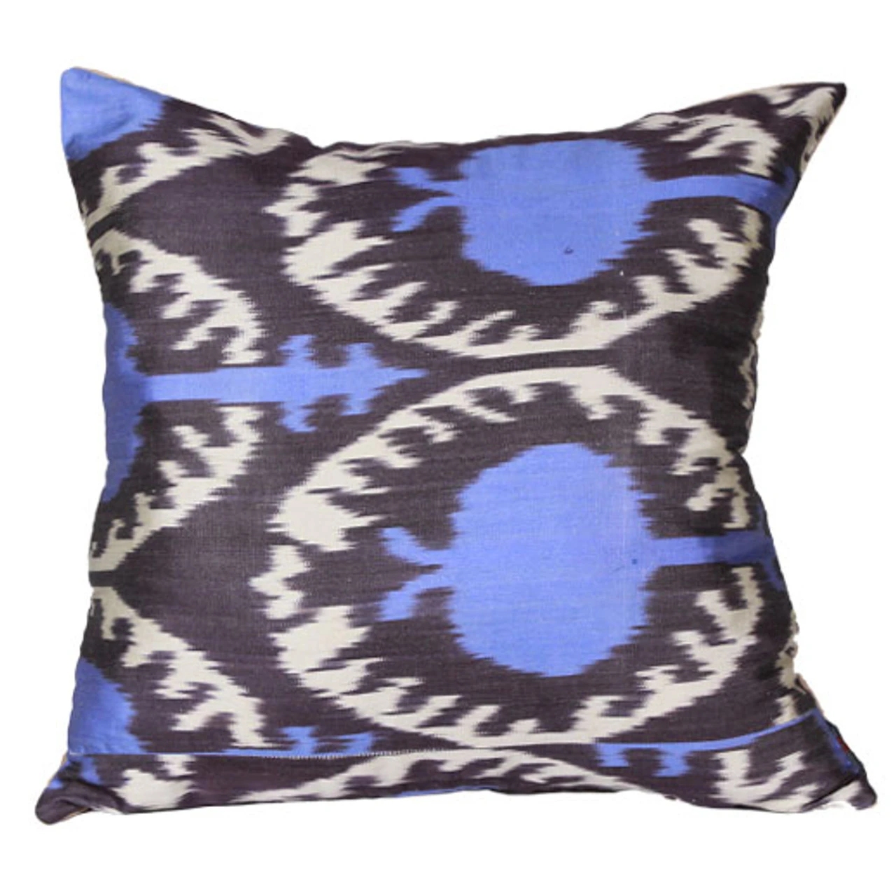 Aqua Ikat Pillow