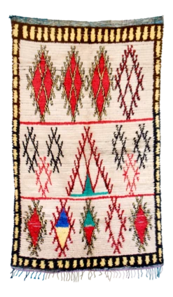 Moroccan Rug - 4′ × 6′